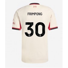Liverpool Jeremie Frimpong #30 Bortatröja 2025-26 Korta ärmar